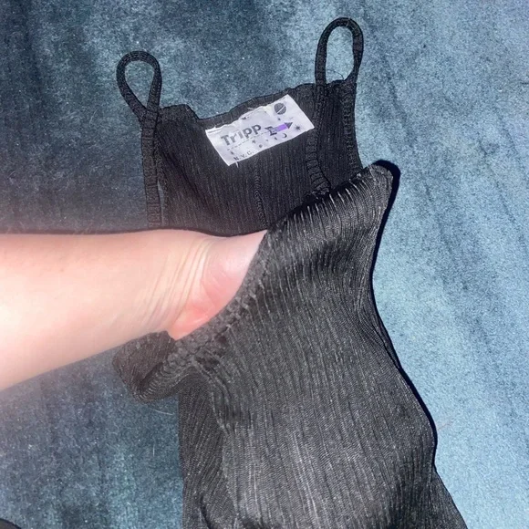 Tripp NYC Black Maxi Dress - Picture 4 of 6